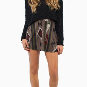 Tobi NWOT Jeanice Tribal Skater Skirt - Large